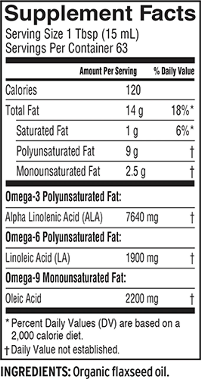 Barlean's Fresh Flax Organic Oil 32oz Barlean's Fresh Flax Organic Oil 32oz -Best Price Nutrition Flax 20Oil 2032oz 20FG 10022 2041400 07 20SFP 20Store 20Main 55856.1702147548