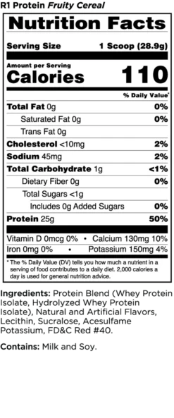Rule 1 Whey Isolate Protein 2lb 4 Rule 1 Whey Isolate Protein 2lb -Best Price Nutrition R1 Protein Fruity Cereal e2e7f211 359d 4fdb 80e1 932e6ae8063b 1 44055.1702145669