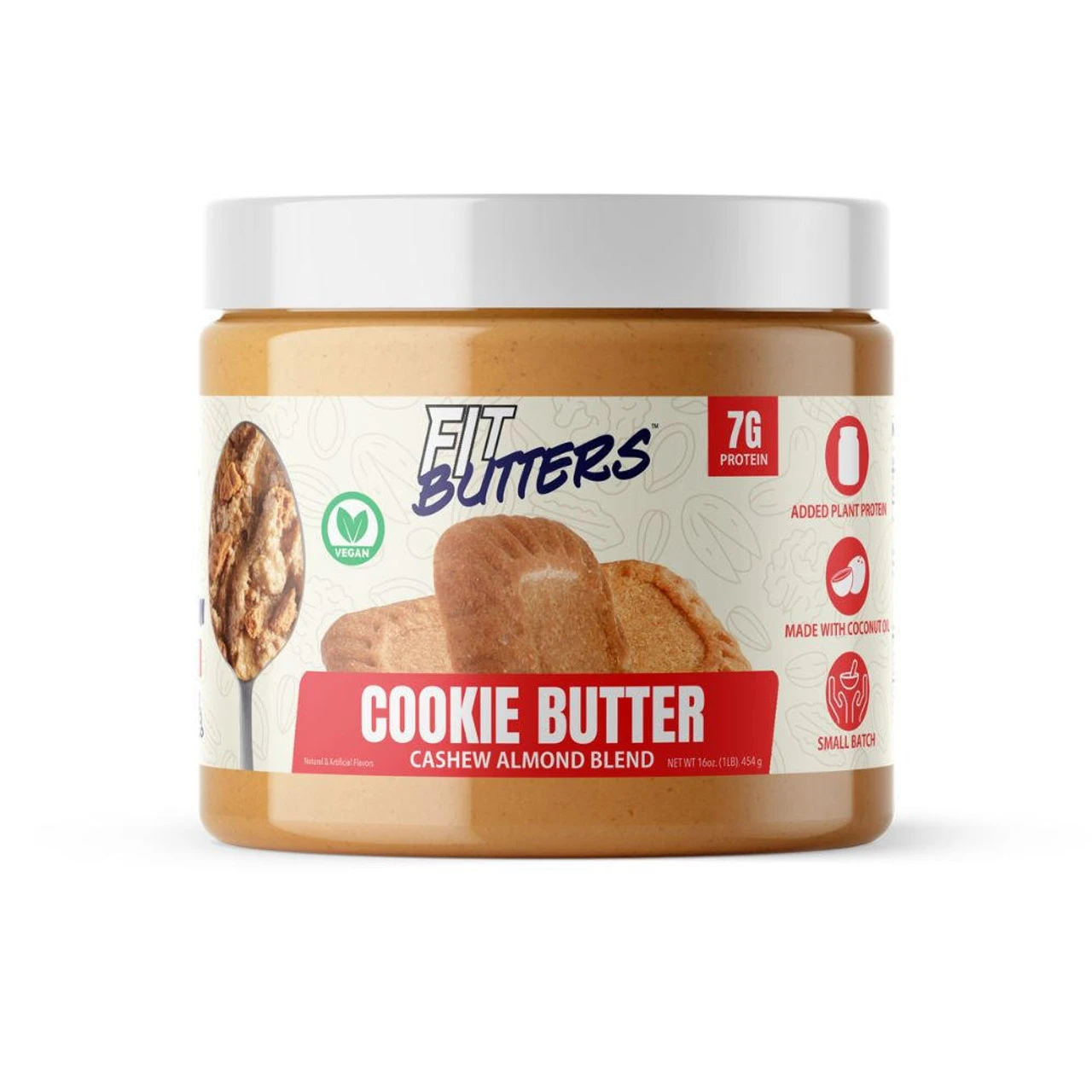 Fit Butters High Protein Nut Butter Spreads 16oz Fit Butters High Protein Nut Butter Spreads 16oz -Best Price Nutrition Untitled design 15 13127.1702144998