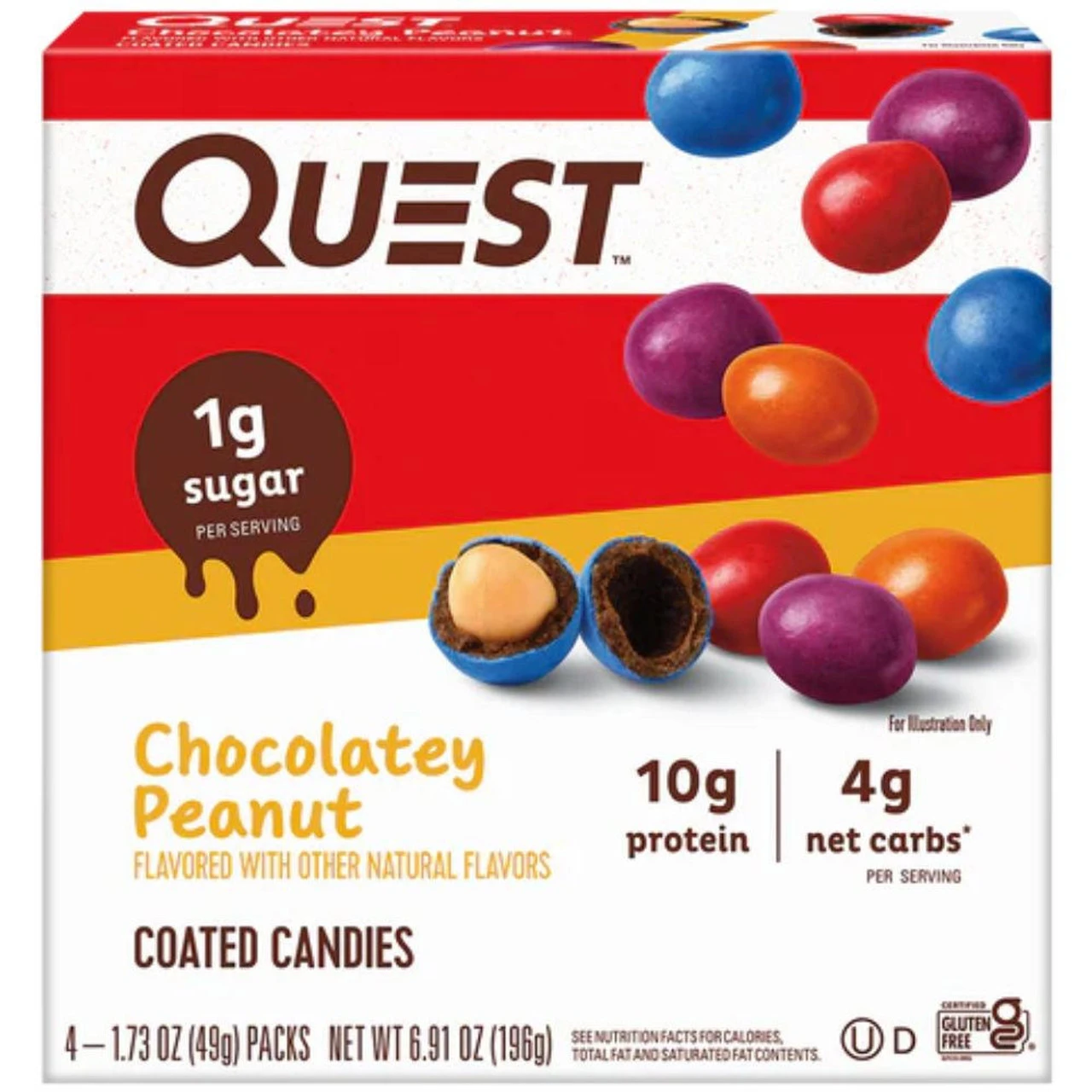 Quest Nutrition Chocolatey Peanut Coated Candies 12/Box Quest Nutrition Chocolatey Peanut Coated Candies 12/Box -Best Price Nutrition Untitled design 7 86421.1702145260