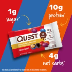 Quest Nutrition Chocolatey Peanut Coated Candies 12/Box 5 Quest Nutrition Chocolatey Peanut Coated Candies 12/Box -Best Price Nutrition Untitled design 9 62152.1702141582