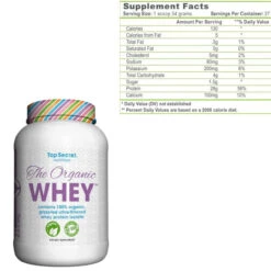 Top Secret Nutrition The Organic Whey Protein 2lb -Best Price Nutrition Untitleddesign 12 4c7b5900 e4ee 42f4 af27 2f5f26a2c623 85603.1702142866
