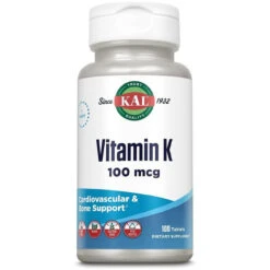 KAL Vitamin K 100mcg 100 Tablets