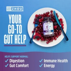 ZHOU Gut Guru Probiotic Gummies 60ct 5 ZHOU Gut Guru Probiotic Gummies 60ct -Best Price Nutrition Untitleddesign 20 3fb2677c 67f6 486b 86ae 571d16d4a960 17719.1702144963
