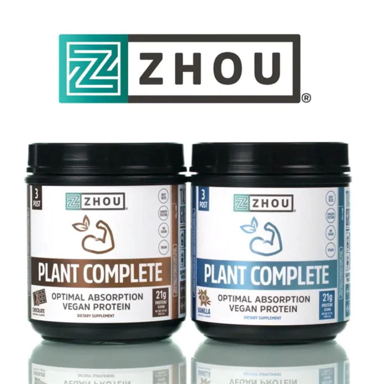 Zhou Plant Complete Vegan Protein 16 Servings Zhou Plant Complete Vegan Protein 16 Servings -Best Price Nutrition Untitleddesign 20 98f08b93 6f35 45a8 8984 a9de1a66202d 71172.1702145718