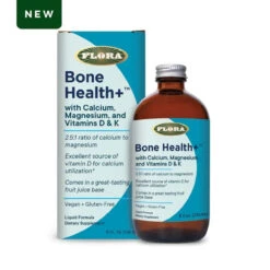 Flora Bone Health + W Calcium, Mag, D And K 8oz