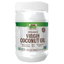 Now Foods Organic Virgin Coconut Oil 12oz