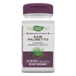 Nature's Way Saw Palmetto 60 Softgels