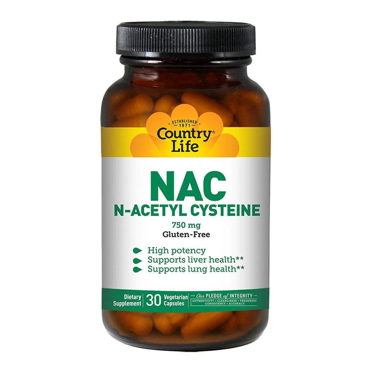 Country Life NAC 750mg 30 Capsules Country Life NAC 750mg 30 Capsules -Best Price Nutrition nac 750mg 30 caps 03252.1702145909