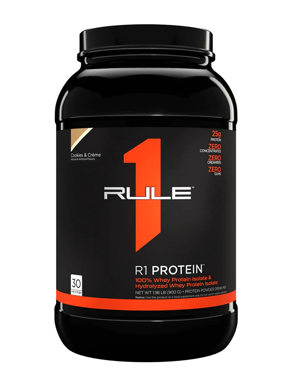 Rule 1 Whey Isolate Protein 2lb Rule 1 Whey Isolate Protein 2lb -Best Price Nutrition r1p 2 cookies 58373.1702142267